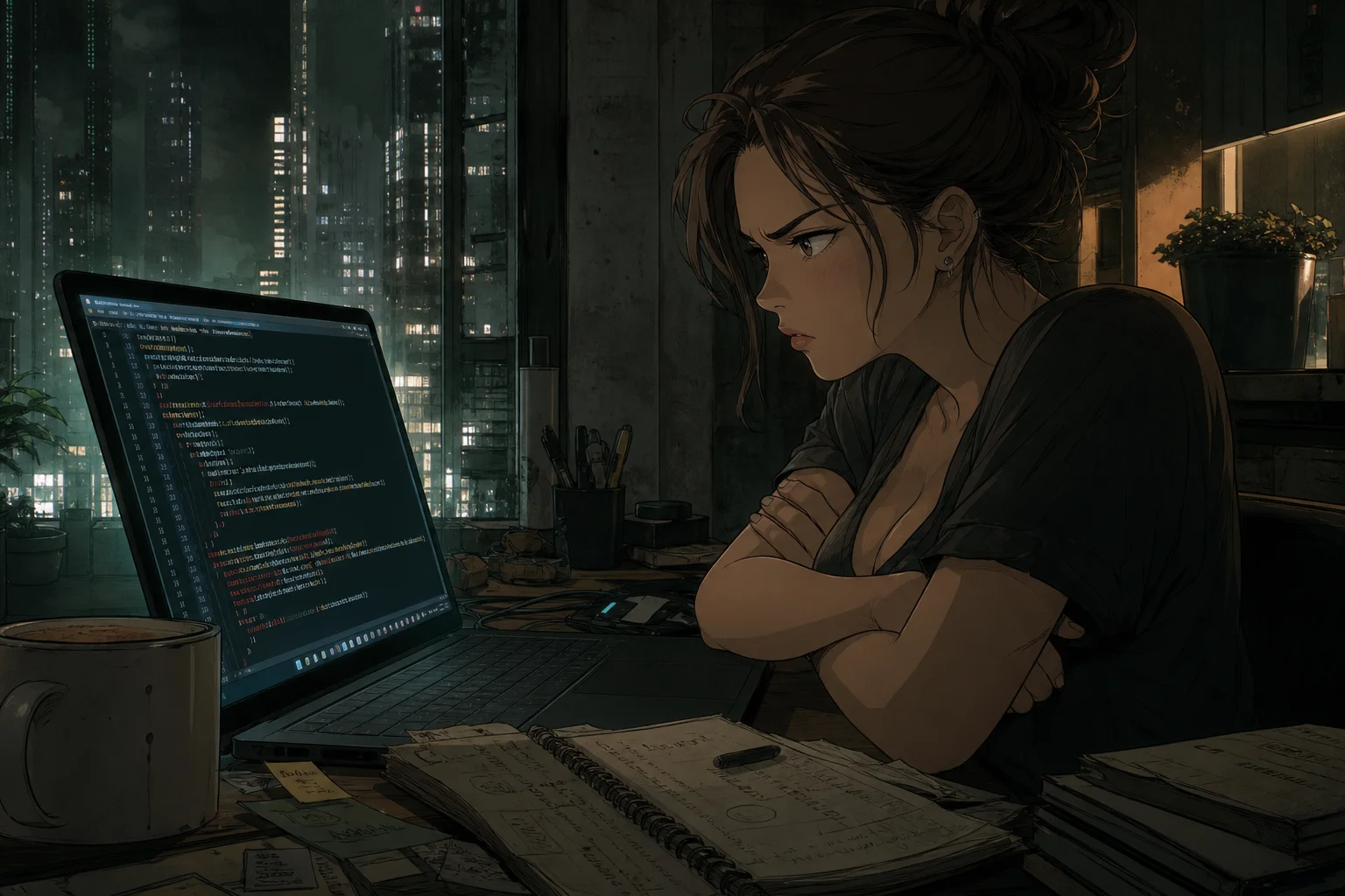 Illustration from the article: My wife is a vibe-coder, now what?