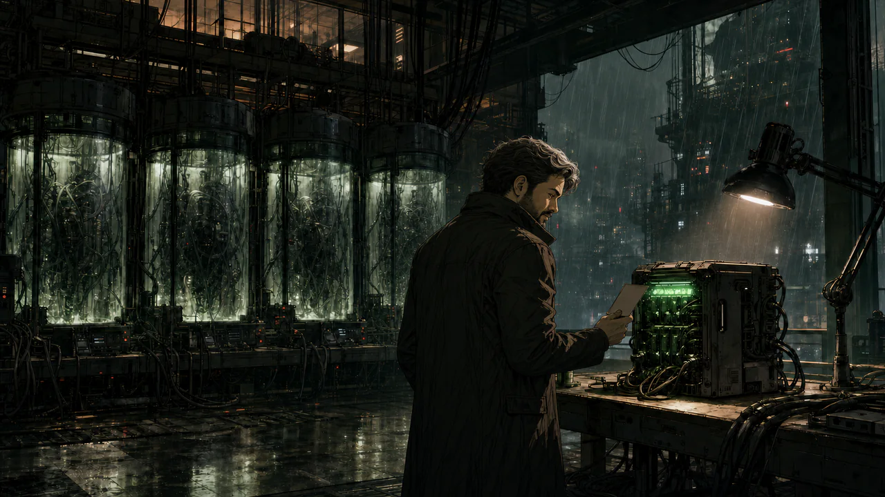 A developer checking terminal behavior at a desk